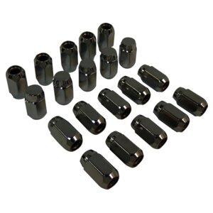 Chrome Wheel Lug Nut Kit for 1977-1986 Jeep CJ-5, CJ-7, CJ-8, Incl. 20 Nuts Crown Automotive