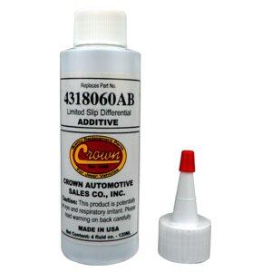 Limited Slip Additive, 4-Ounce Bottle for Models w/ Limited Slip Differentials Crown Automotive
