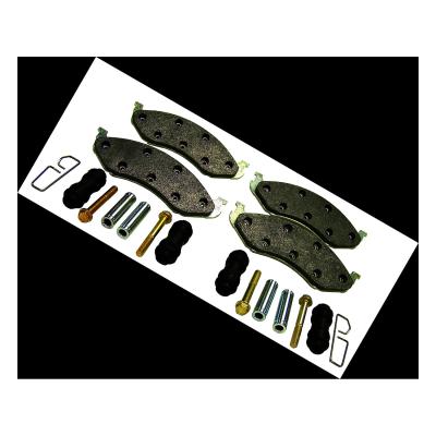 Front Brake Pad Master Kit for Select 90-06 Jeep TJ, YJ, XJ, MJ, ZJ Models Crown Automotive