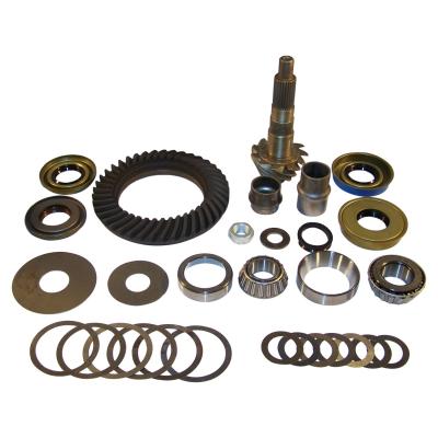 Ring &amp; Pinion Kit for Select 96-00 Jeep TJ, ZJ, ZG w/ D30 Front Axle, 3.73 Ratio Crown Automotive