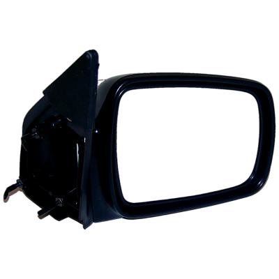 Left Manual, Manual Folding Mirror for 1993-1998 Jeep ZJ Grand Cherokee, Black Crown Automotive