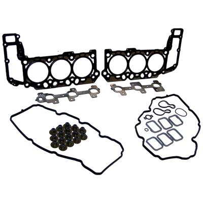 Upper Engine Gasket Set for Select 05-06 Jeep KJ, WK, XK w/ 3.7L Engine Crown Automotive