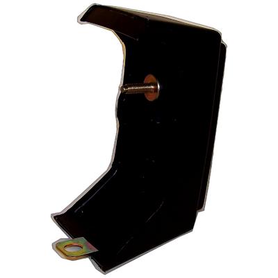 Left Front Bumper Guard for Jeep 84-96 XJ Cherokee, 86-92 MJ Comanche, Black Crown Automotive