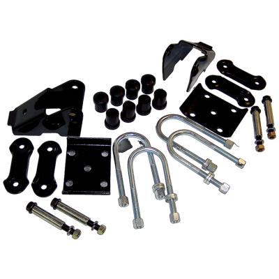 Rear Leaf Spring Mounting Kit for 87-95 Jeep YJ Wrangler w/ Dana 35 Rear Axle Crown Automotive