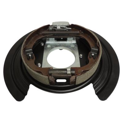 Rear Parking Brake Assembly for 07-18 Jeep JK Wangler, 08-12 KK Liberty Crown Automotive
