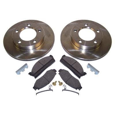 Front Disc Brake Service Kit for Select 78-81 CJ-5, CJ-7, CJ-8 w/ 6 Bolt Flange Crown Automotive