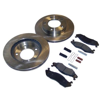 Front Disc Brake Service Kit for 1982-1986 CJ-5, CJ-7, CJ-8 w/ 5 Bolt Flange Crown Automotive