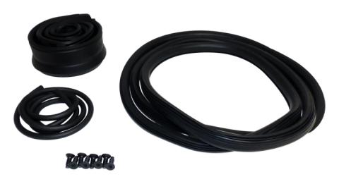 Windshield Frame Weatherstrip Master Kit for 1976-1986 Jeep CJ-5, CJ-7, &amp; CJ-8 Crown Automotive