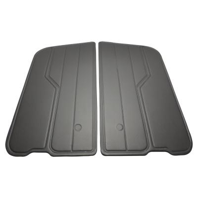 Charcoal Door Panel Set for 82-95 CJ-7, CJ-8, &amp; YJ Wrangler w/ Full Steel Doors Crown Automotive