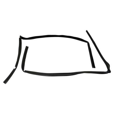 Front Door Glass Seal Set for 1999-2004 Jeep WJ Grand Cherokee Crown Automotive