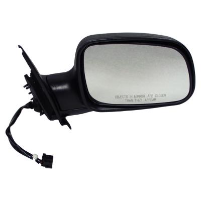 Right Power, Manual Folding Mirror for 1999-2004 Jeep WJ Grand Cherokee, Black Crown Automotive