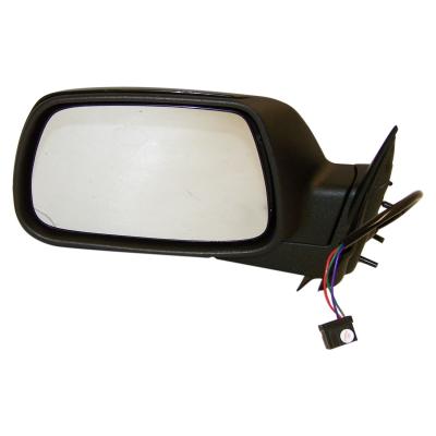 Black ; Left Power, Manual Folding Mirror for 2005-2008 WK Jeep Grand Cherokee Crown Automotive