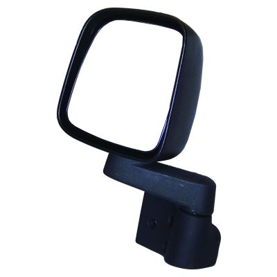 Left Manual, Manual Folding Mirror for 1987-2006 Jeep YJ &amp; TJ Wranglers Crown Automotive