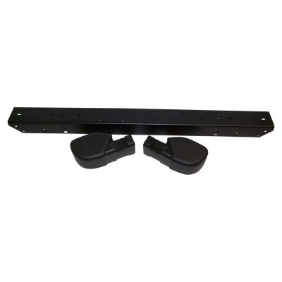 Front Bumper Kit for 97-06 Jeep TJ Wrangler, Black, Includes Bumper &amp; End Caps Crown Automotive