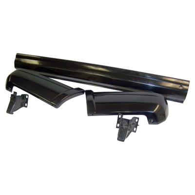 Black Rear Bumper Kit for 1997-2001 Jeep XJ Cherokee Crown Automotive