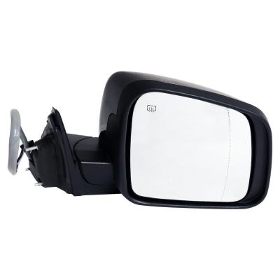 Right Power Heated, Power-Folding Mirror for 14-16 WK Grand Cherokee, Black Crown Automotive