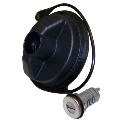Uncoded Locking Fuel Cap for Select Jeep JK, TJ, WK, WG, XK, KK, KJ, XJ, MK, KL Crown Automotive