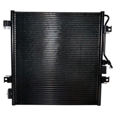 A/C Condenser &amp; Transmission Cooler for Select 08-12 Jeep KK Liberty w/ Auto Crown Automotive