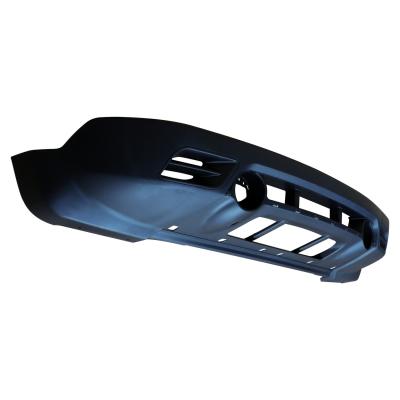 Front Lower Fascia (Black) for 11-17 Jeep Patriot w/ Fog Lamps w/o Tow Hooks w/ Chrome Trim Under Fog Lights Crown Automotive
