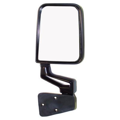 Right Manual Folding Mirror for Select 1987- 2006 Jeep YJ, TJ Wranglers, Black Crown Automotive