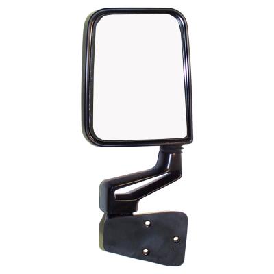 Left Manual Folding Mirror for Select 1987- 2006 Jeep YJ, TJ Wranglers, Black Crown Automotive