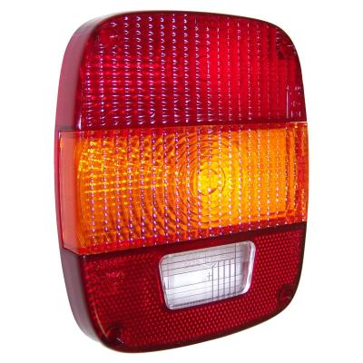 Tail Light Lens for Jeep 81-86 CJ, 87-95 YJ Wrangler (Europe, Australian Market) Crown Automotive
