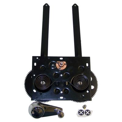 Tailgate Window Regulator (Manual) Kit for 1974-1991 Jeep SJ Crown Automotive