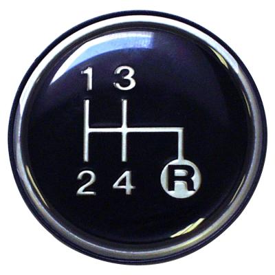 4-Speed Shift Knob Insert for 80-86 Jeep CJ, SJ, J-Series, XJ w/ T4, T170 Trans. Crown Automotive