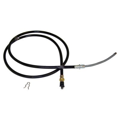 Rear Parking Brake Cable for 1980-86 Jeep J-10 w/ 119 Inch Wheelbase, Left or Right Crown Automotive