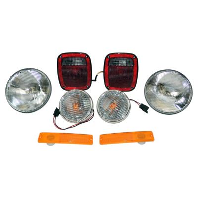 Light Master Kit for Select 1976-1980 Jeep CJ-5 and CJ-7 Models Crown Automotive