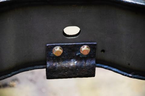 Over-Axle Frame Repair Kit For 1980-1996 Ford F-150 Driver Side Rust Buster