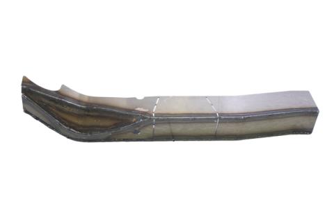 Front Frame Repair Kit For 2000-2004 Dodge Dakota Club Cab 6.5ft Bed Driver Side Rust Buster