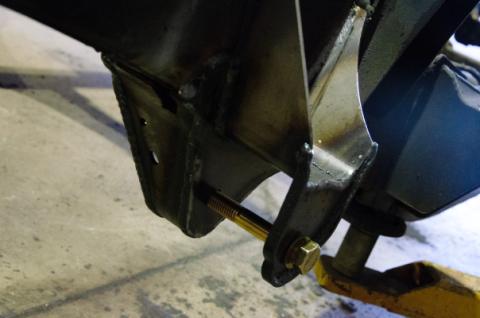 Forward Leaf Spring Mount For 2011-2019 GM HD Pickups Driver Side Rust Buster