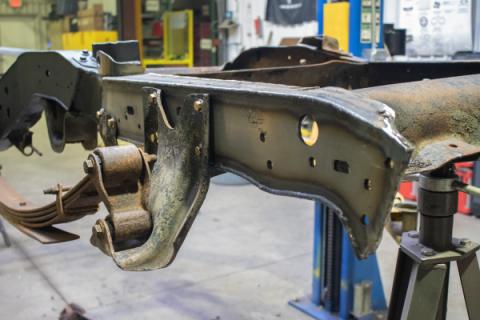 Rear Frame Section Passenger Side For 1973-1991 Chevy/GMC K5 Blazer/Jimmy Rust Buster