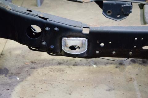 Front Cab Mount For 1999-2016 Ford F-Series Super Duty Rust Buster
