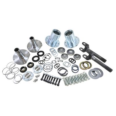 Spin Free Locking Hub Conversion Kit For Dana 30 And Dana 44 TJ XJ YJ 30 Spline 5 X 5.5 Inch Pattern Yukon Gear &amp; Axle