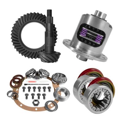 8.6 inch GM 3.73 Rear Ring and Pinion Install Kit 30 Spline Positraction Axle Bearings and Seals Yukon Gear &amp; Axle