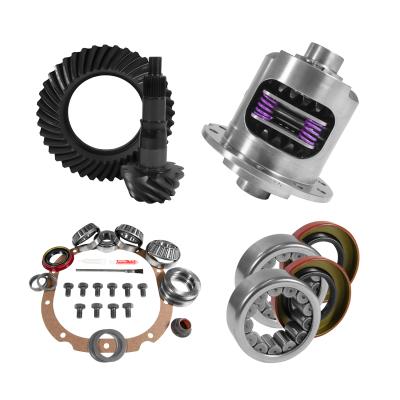 8.8 inch Ford 3.73 Rear Ring and Pinion Install Kit 31 Spline Positraction 2.99 inch Axle Bearings Yukon Gear &amp; Axle