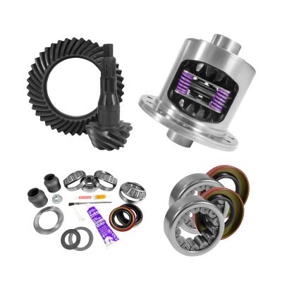 9.75 inch Ford 4.11 Rear Ring and Pinion Install Kit 34 Spline Positraction 2.99 inch Axle Bearing Yukon Gear &amp; Axle