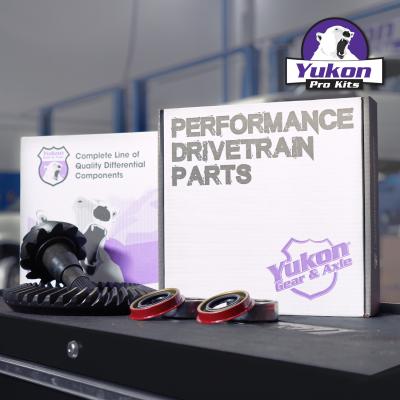 9.75 inch Ford 3.55 Rear Ring and Pinion Install Kit Axle Bearings and Seal Yukon Gear &amp; Axle