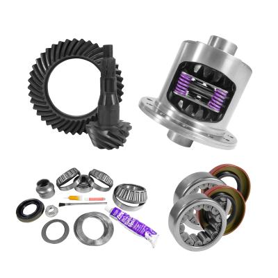 9.75 inch Ford 3.73 Rear Ring and Pinion Install Kit 34 Spline Positraction Axle Bearings Yukon Gear &amp; Axle