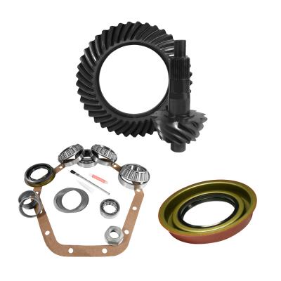 10.5 inch GM 14 Bolt 5.13 Thick Rear Ring and Pinion Install Kit Yukon Gear &amp; Axle
