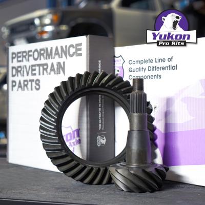11.25 inch Dana 80 3.54 Rear Ring and Pinion Install Kit 4.375 inch OD Head Bearing Yukon Gear &amp; Axle