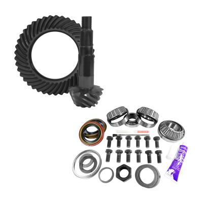 11.25 inch Dana 80 3.54 Rear Ring and Pinion Install Kit 4.375 inch OD Head Bearing Yukon Gear &amp; Axle