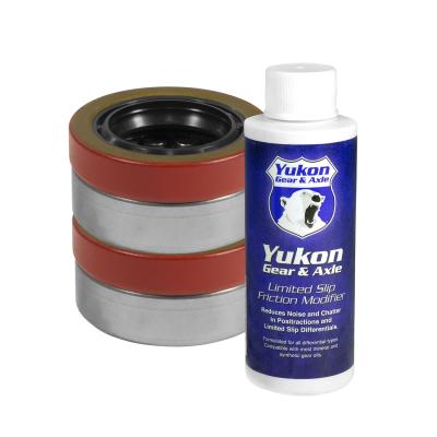 8.2 inch GM 3.08 Rear Ring and Pinion Install Kit 28 Spline Positraction 2.25 inch Axle Bearings Yukon Gear &amp; Axle