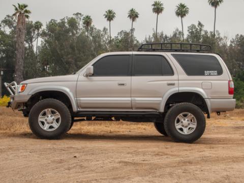 1996-2002 Toyota 4Runner 0-3 Inch Lift Front V.S. 2.5 Series Coilover Kit Extended Travel Remote Reservoir Icon Vehicle Dynamics