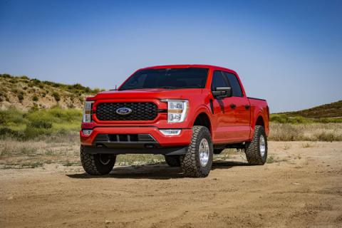 2021-2024 Ford F-150 4WD-Tremor 3.5-4.5 Inch-2.5-3 Inch Lift Front V.S. 2.5 Series Coilovers Internal Reservoir Pair Icon Vehicle Dynamics
