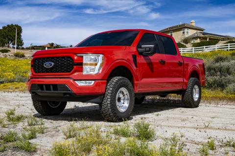 2021-2024 Ford F-150 4WD 2.75-3.5 Inch Lift Front V.S. 2.5 Series Coilovers Remote Reservoir W/ CDEV Pair Icon Vehicle Dynamics
