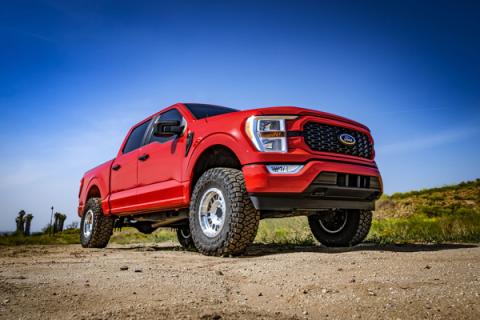 2021-2024 Ford F-150 4WD Front Steering Knuckle Kit Icon Vehicle Dynamics
