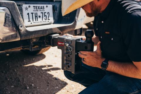 Mega Duty 2.5 Inch Shank 9 Inch Drop 3.5K TW 32K Hitch &amp; GH-0161 Dual-Ball &amp; GH-0162 Pintle Lock Gen Y Hitch